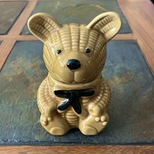 Vintage Chadwick Miller Ceramic Teddy Bear Honey Jar